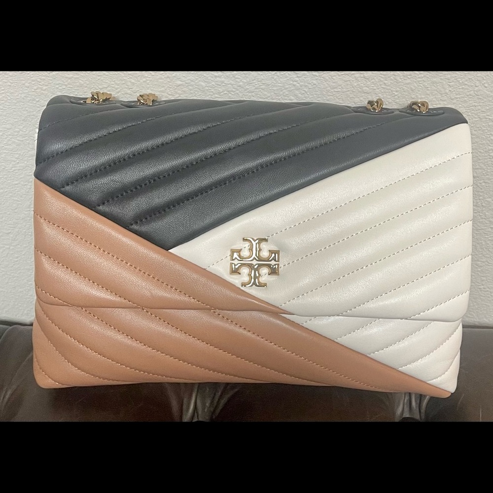 Tory Burch Kira Color Block Shoulder Bag.